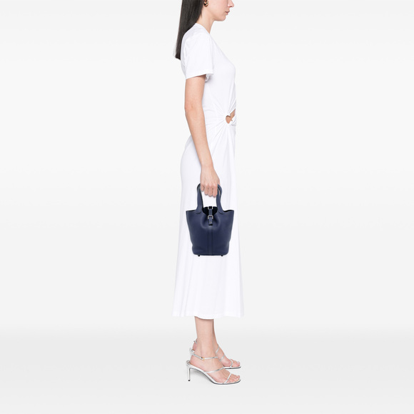 Pre-Loved Hermes Clemence Picotin Lock 18 - Picture 7 of 7